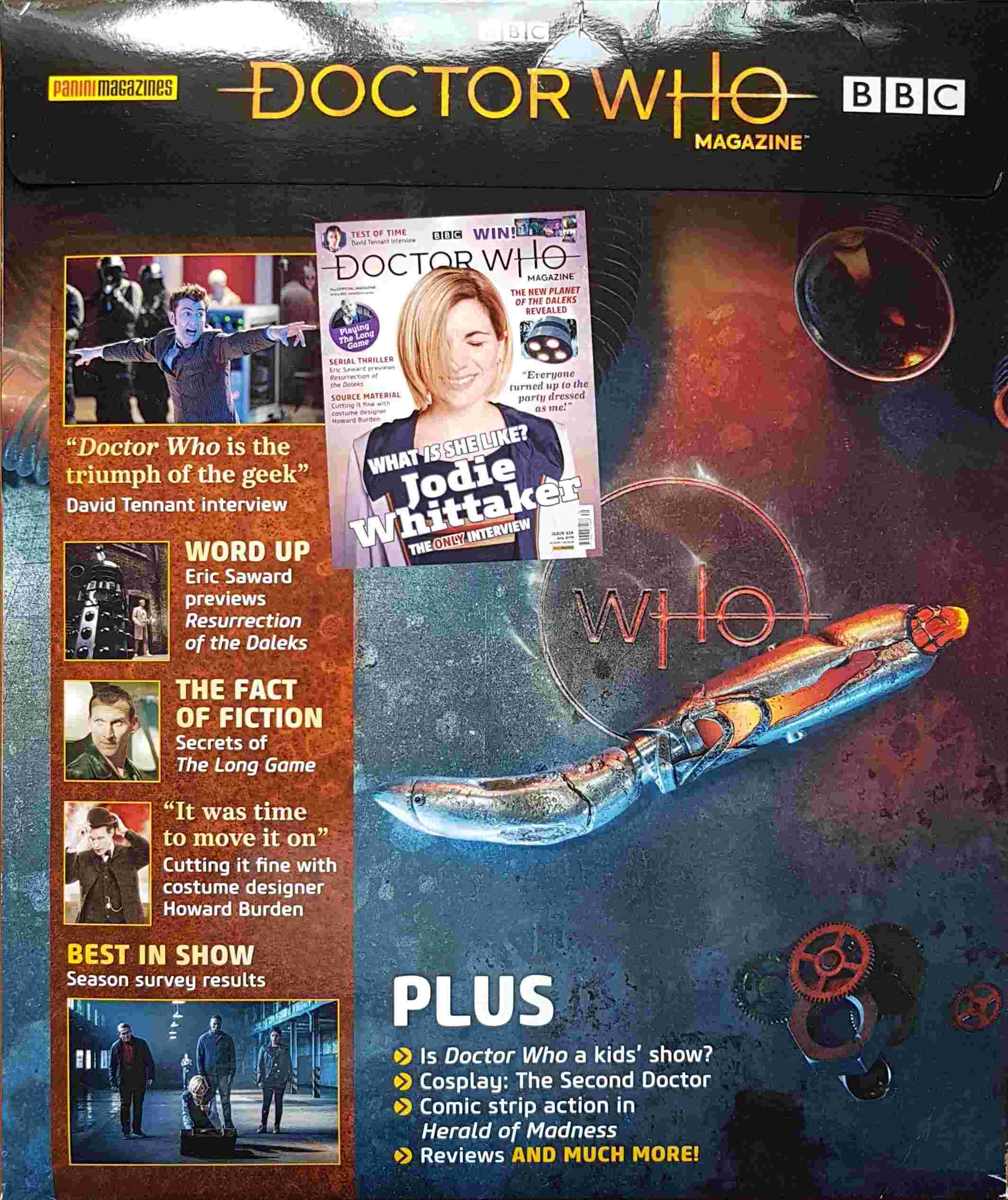 Picture of 5 010791 874006 02 Doctor Who magazine - Issue 539 by artist Various from the BBC records and Tapes library